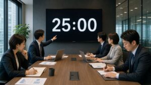 会議の無駄をなくす5つの方法｜時間短縮と生産性アップを同時に実現